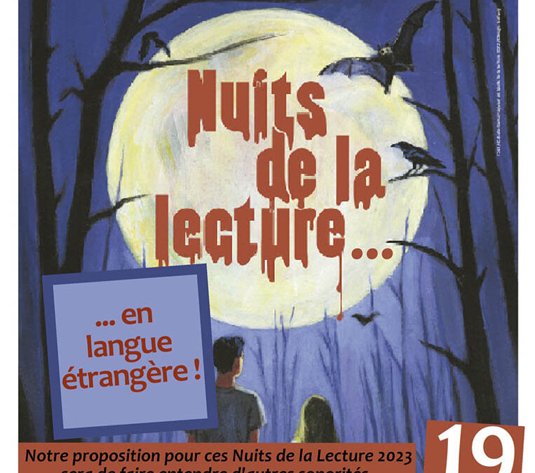 [Les Nuits de la Lecture 2023] Soirée lectures en langues étrangères