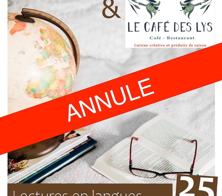 Soirée lectures en langues étrangères